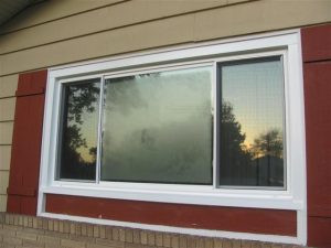 window condensation in the mobile home