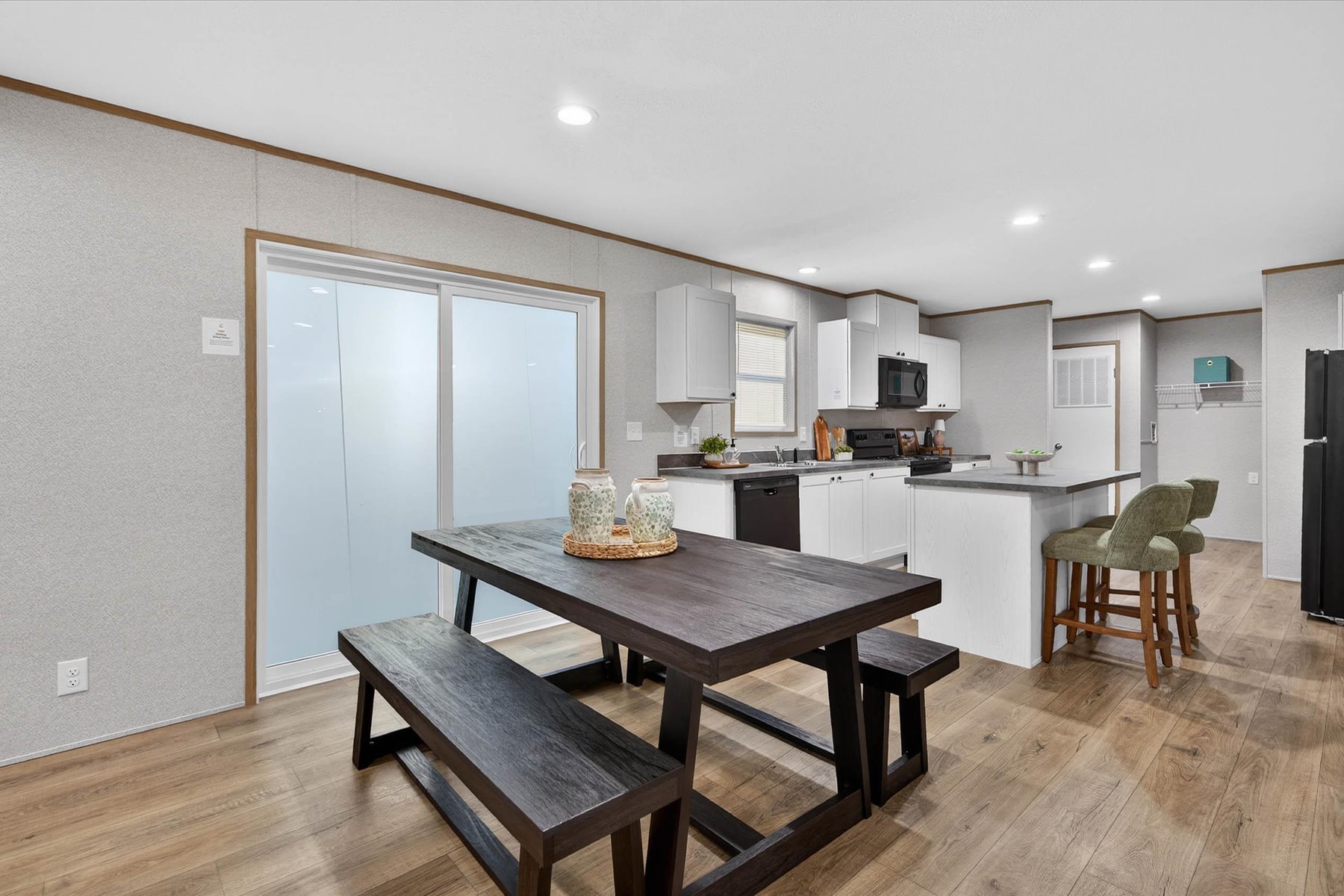 Modern manufactured home in 