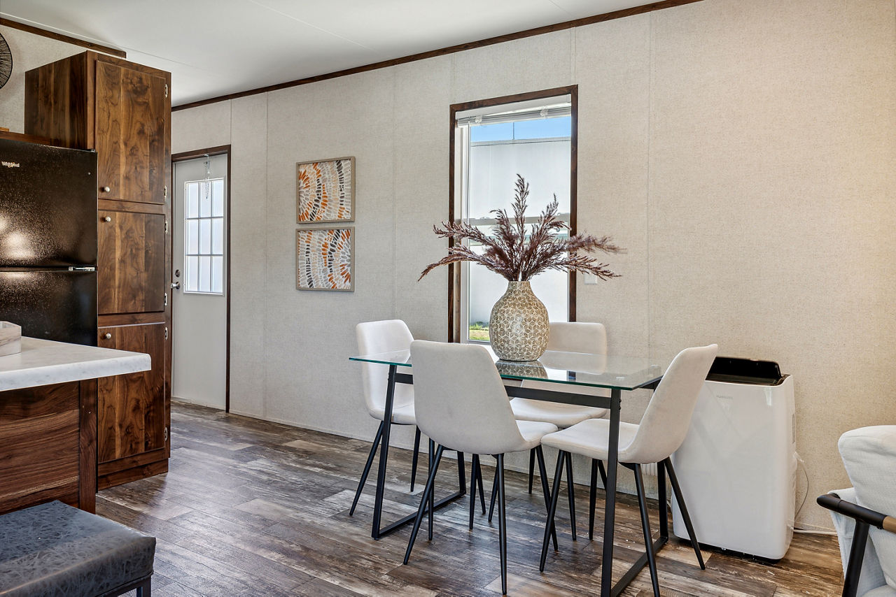 Modern single wide home in 