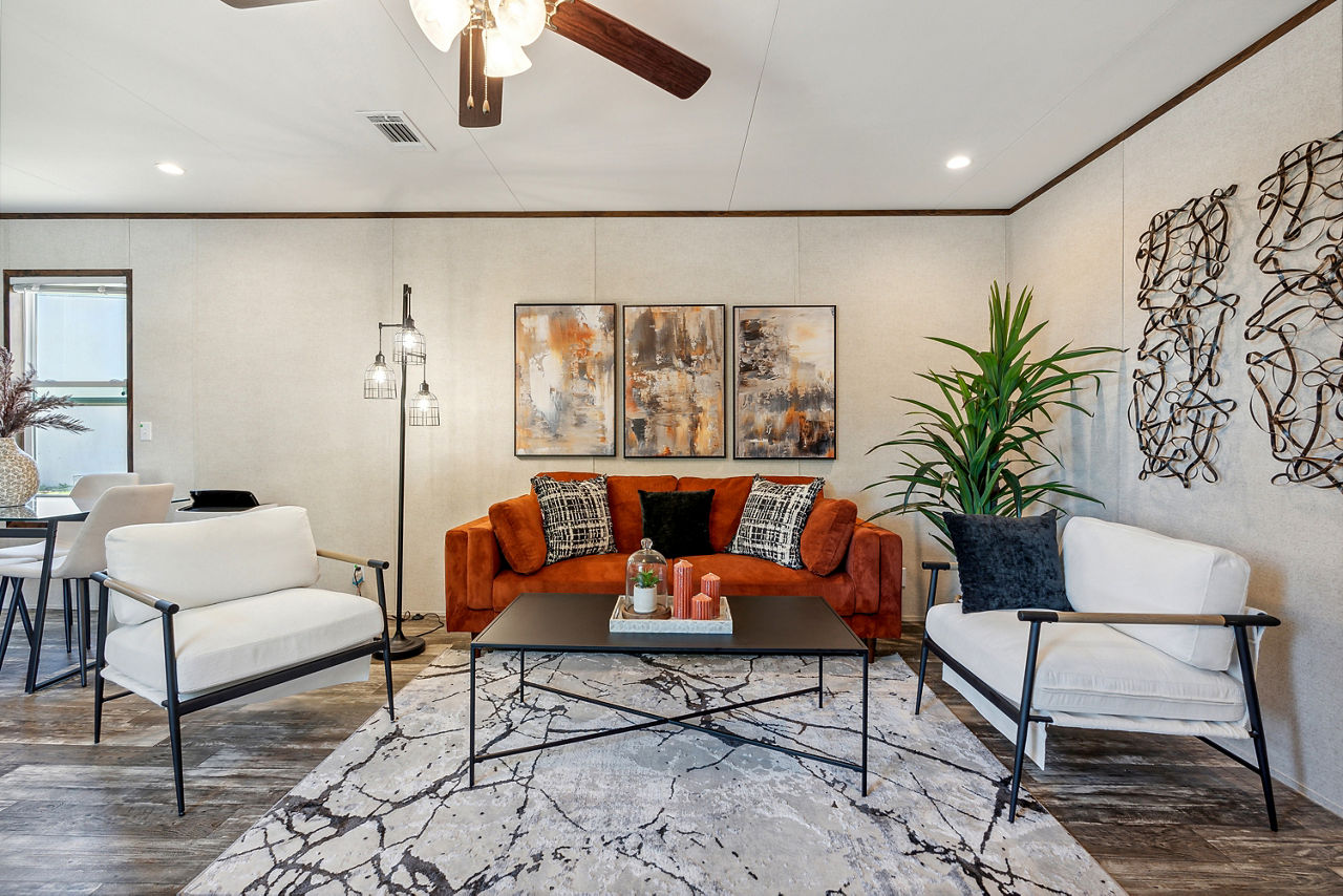 Modern mobile home with financing in 