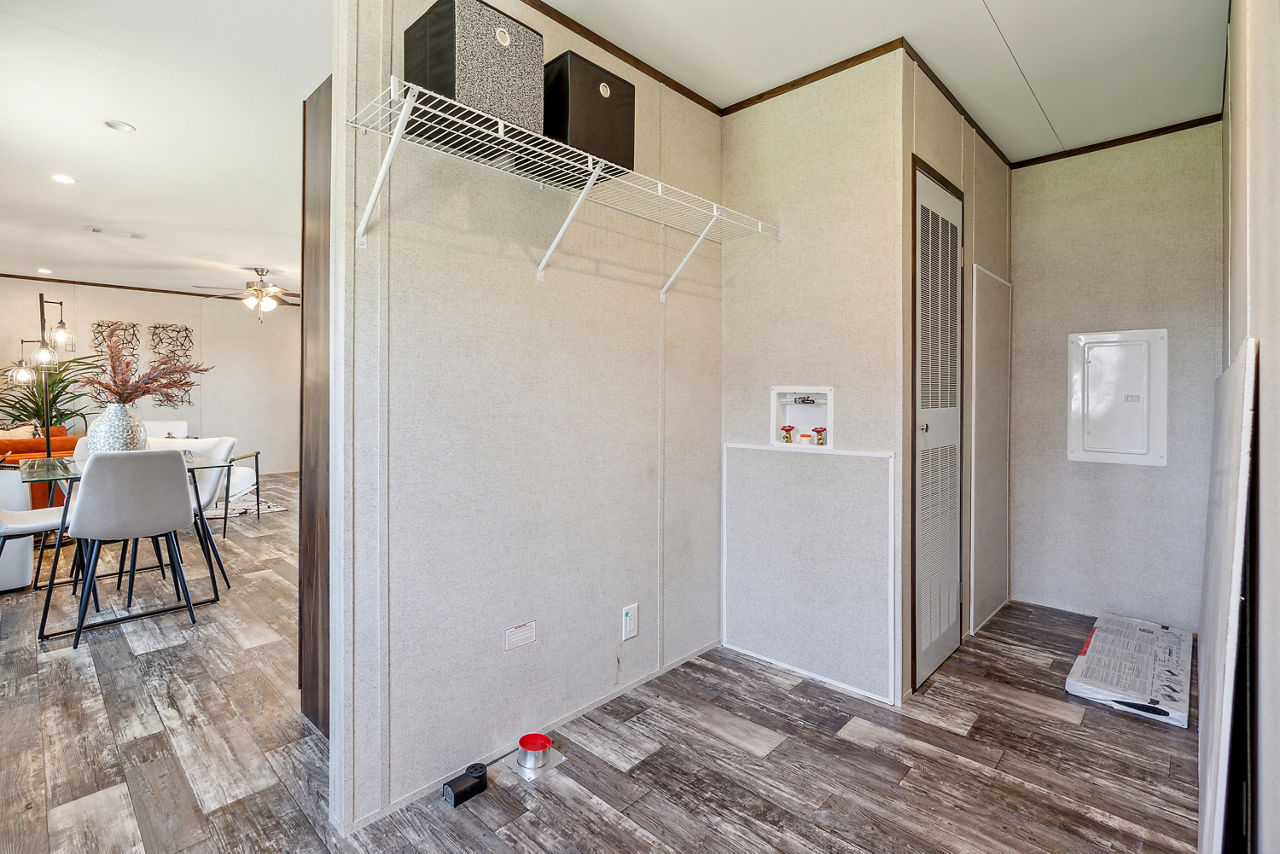 Farmhouse prefab home in 