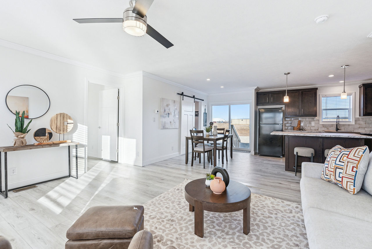 Financed modular home in 