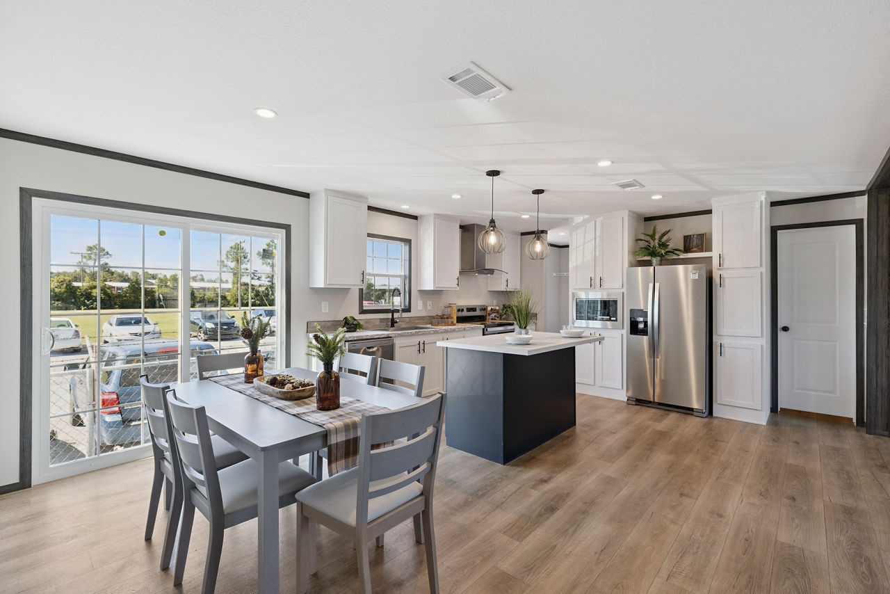New prefab home in