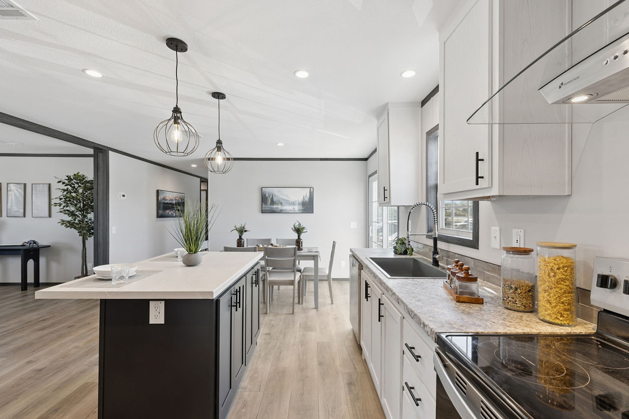 Energy efficient land-home package in