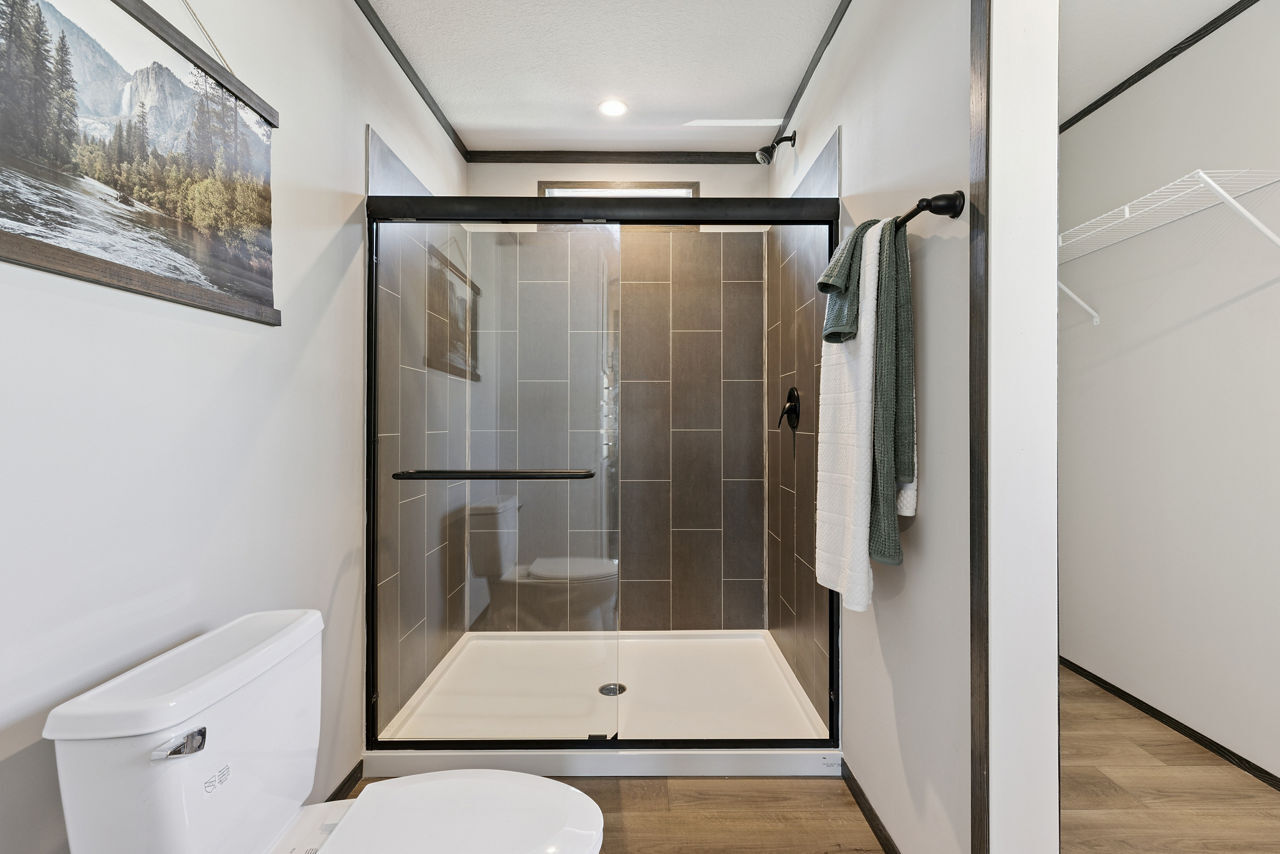 Farmhouse prefab home in