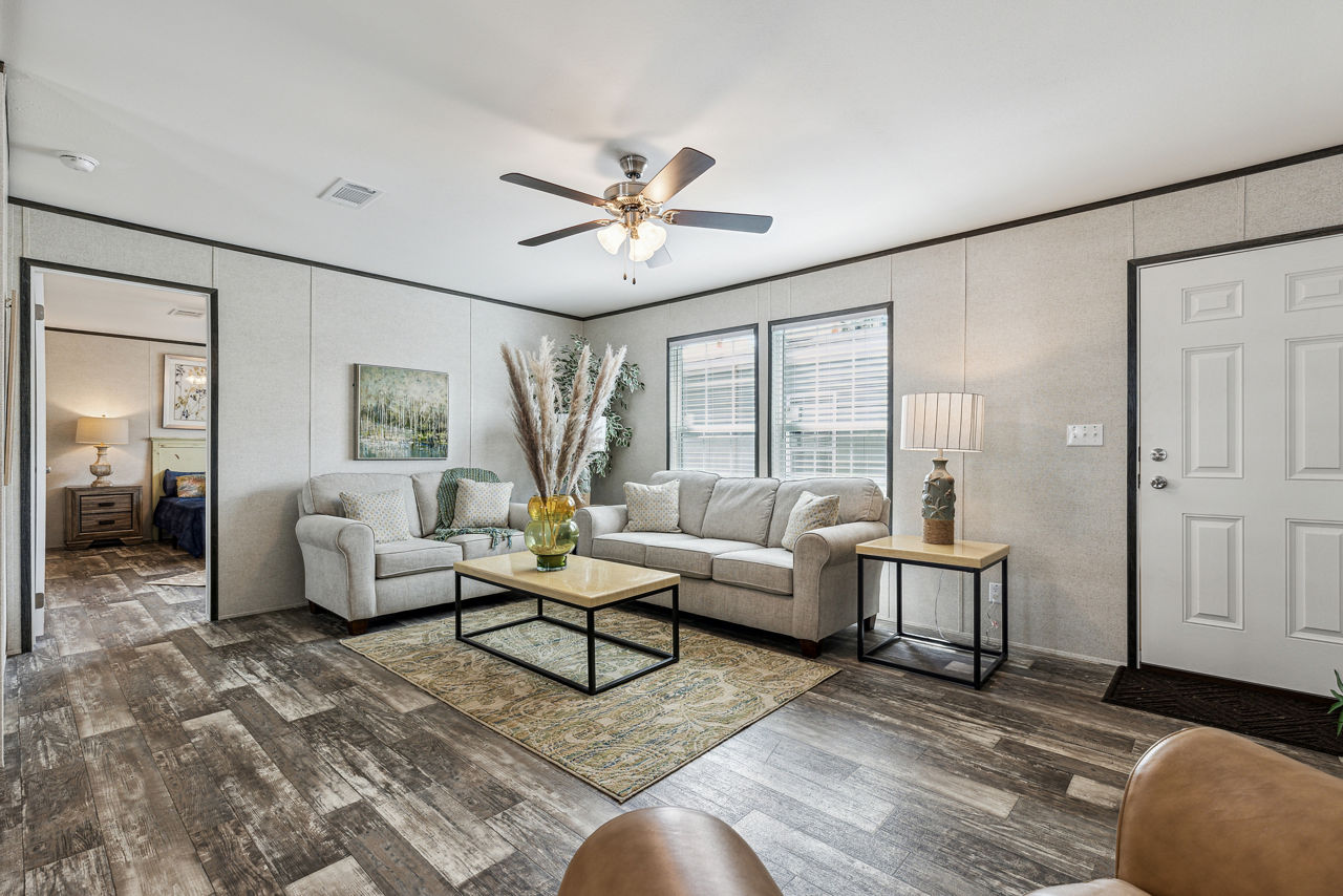 Energy efficient prefab home in 