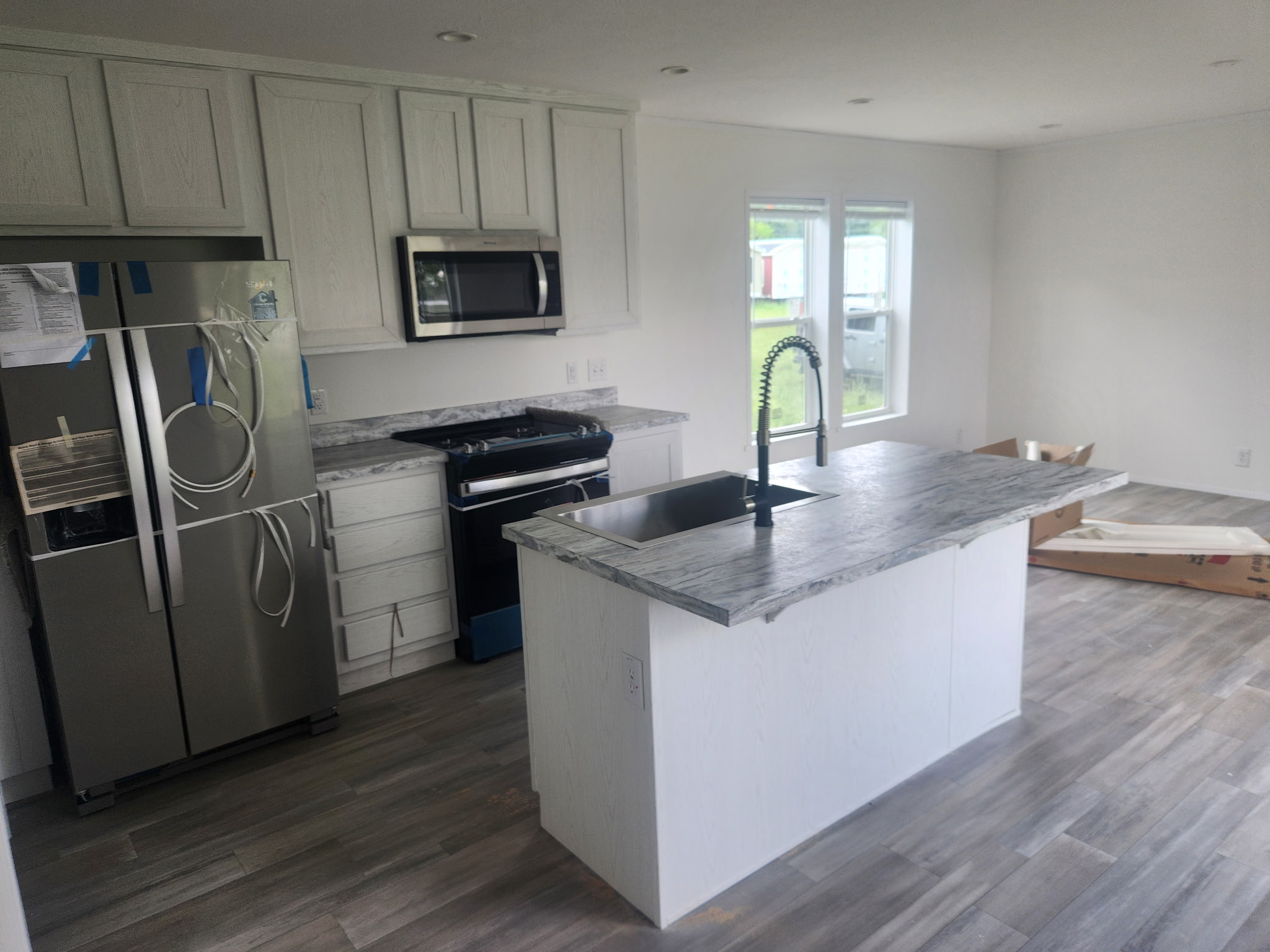 Modern mobile home in 