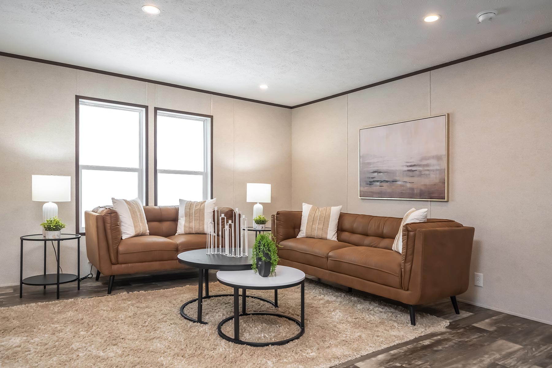 Modern manufactured home in 