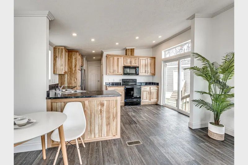 Financed land-home package in 