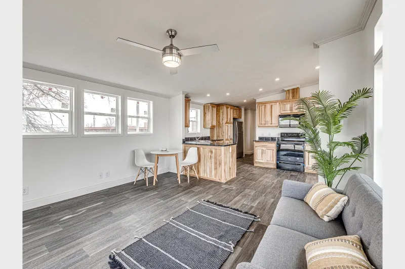 Energy efficient single wide home in 