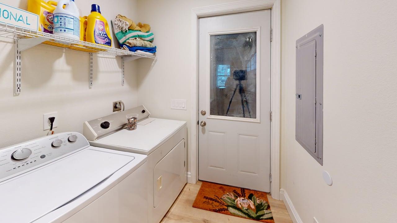 Family sized concrete home in 