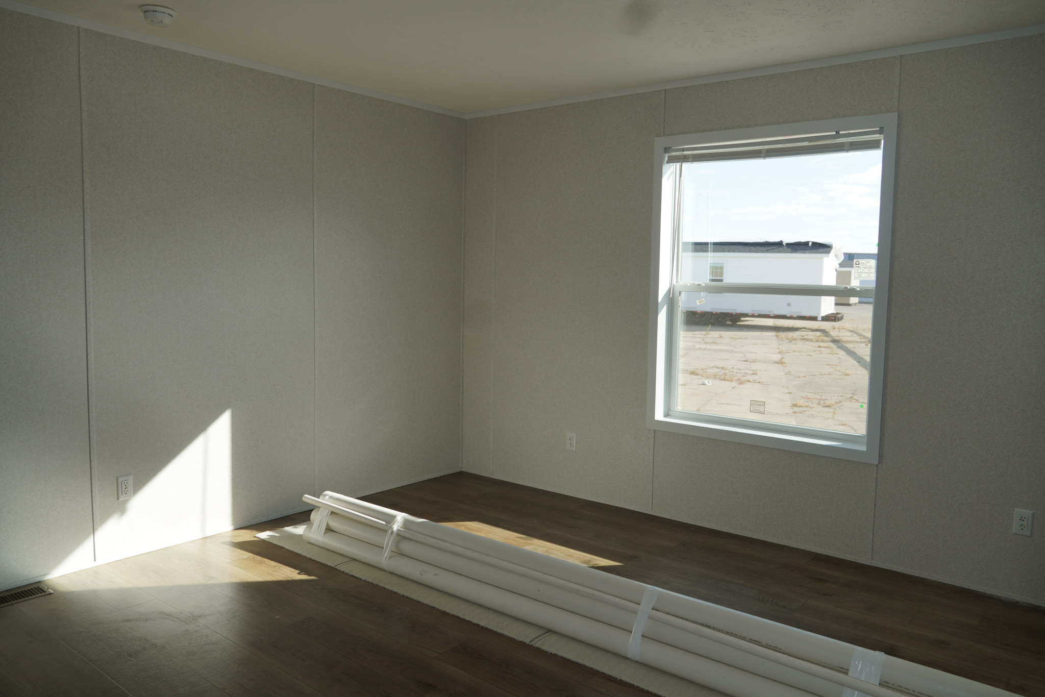 Modern land-home package in 