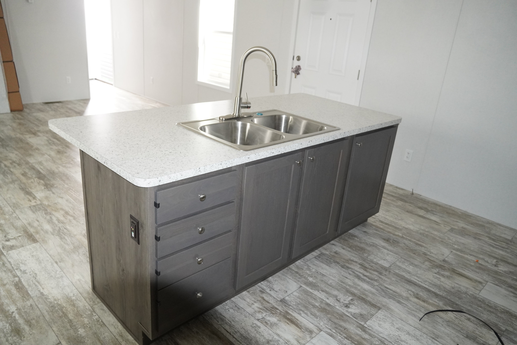 Financed double wide home in 