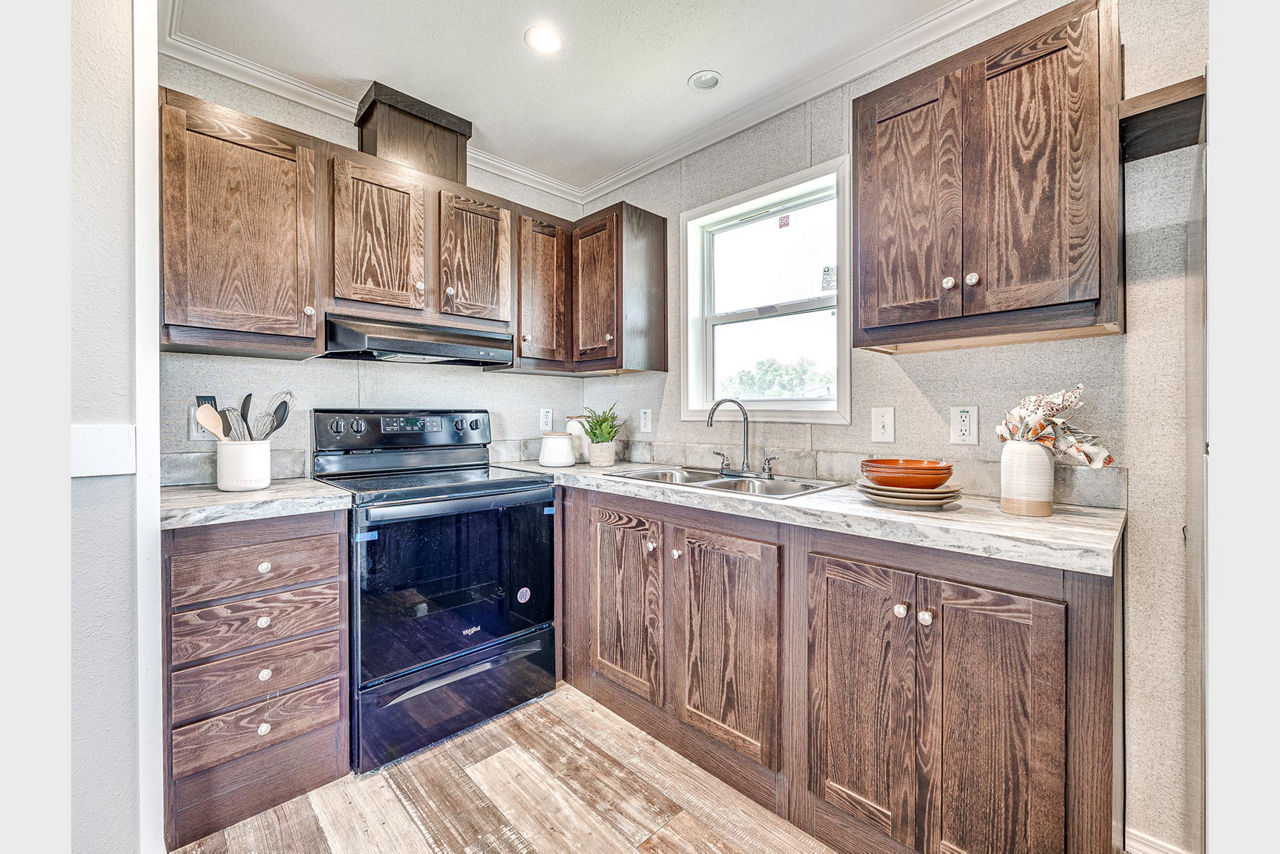 Modern manufactured home in 