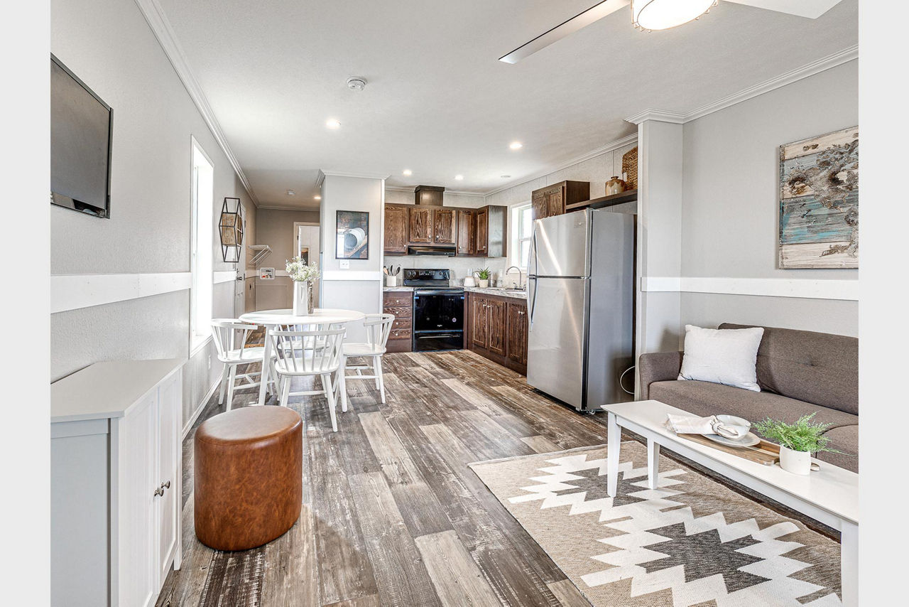 Financed mobile home in 