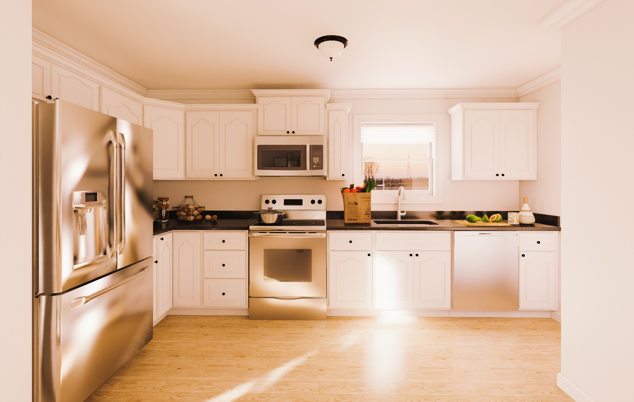 Farmhouse custom home in