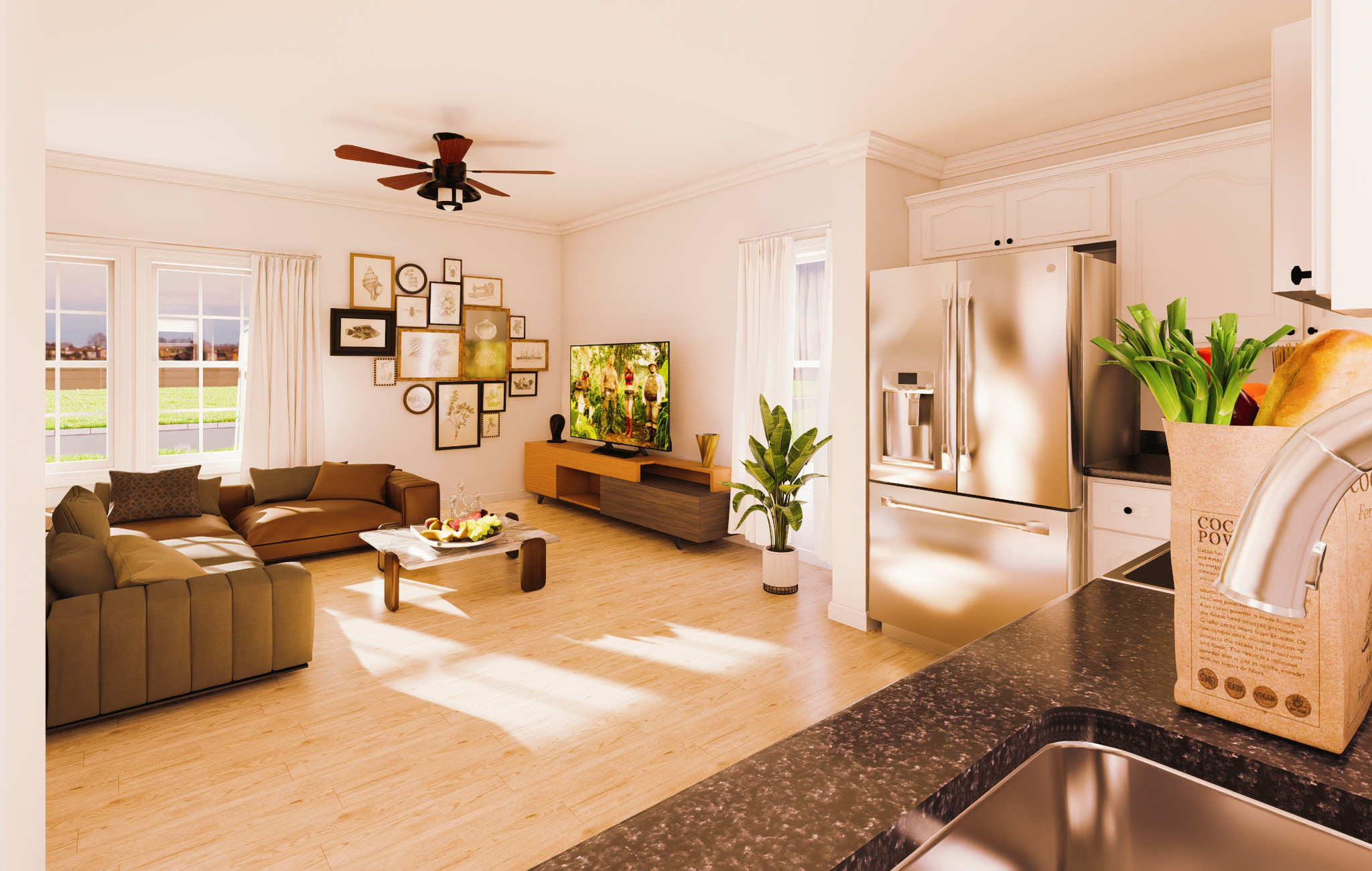 HUD-approved foundation-built home in