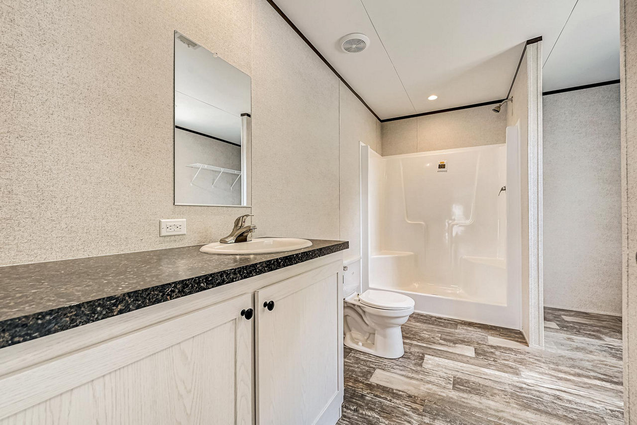 Modern modular home in 