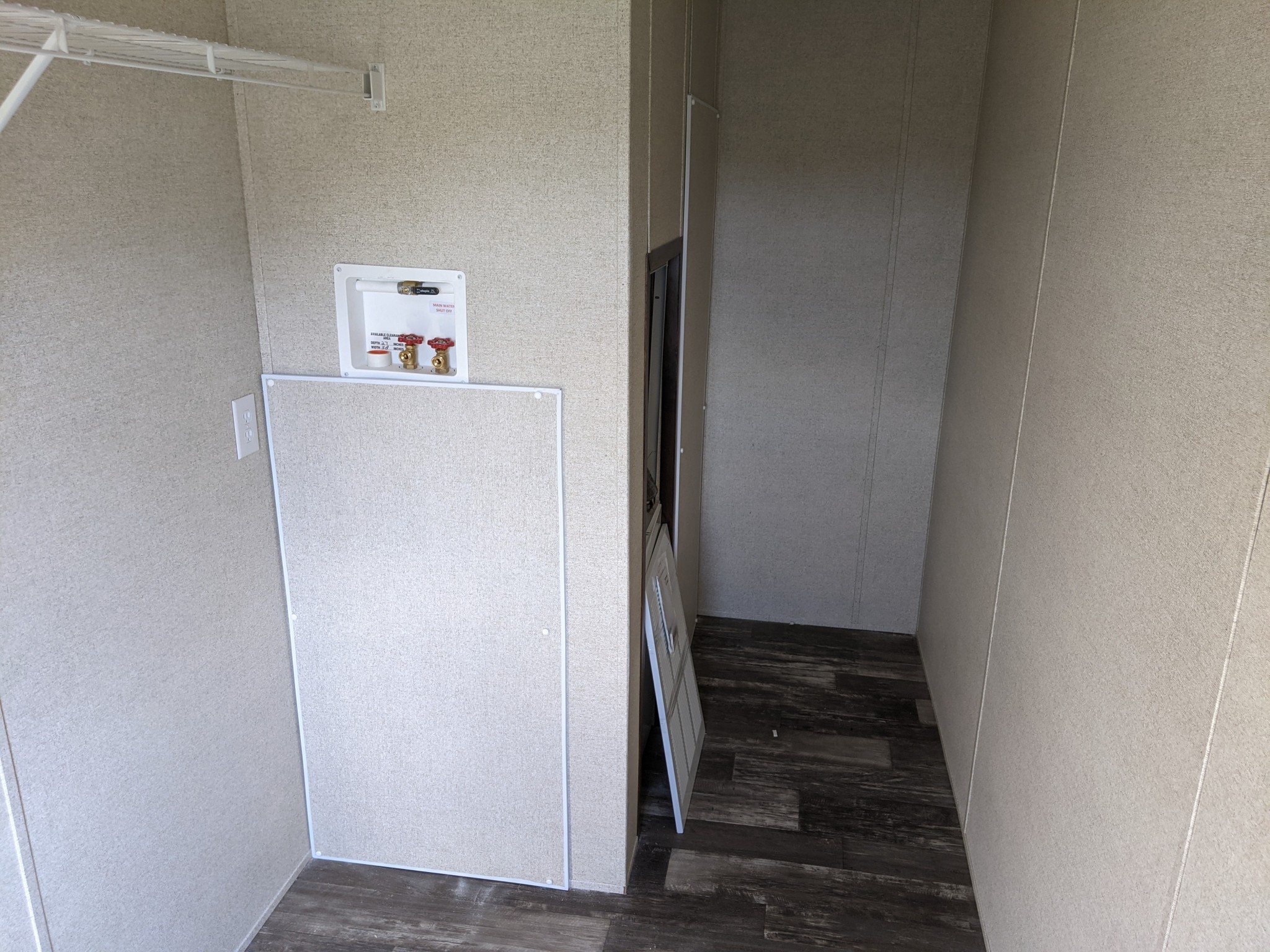Financed double wide home in 