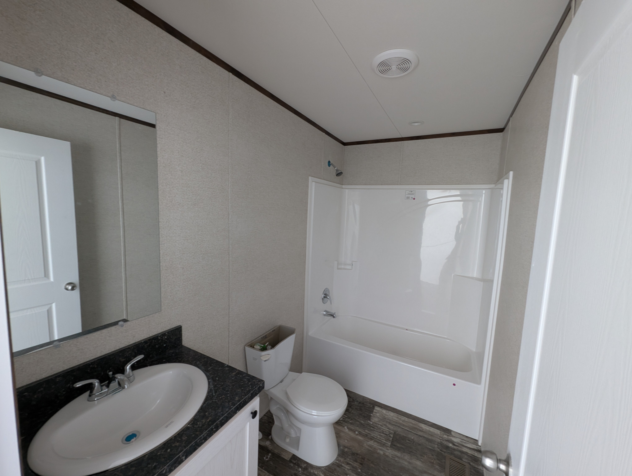 Financed land-home package in 