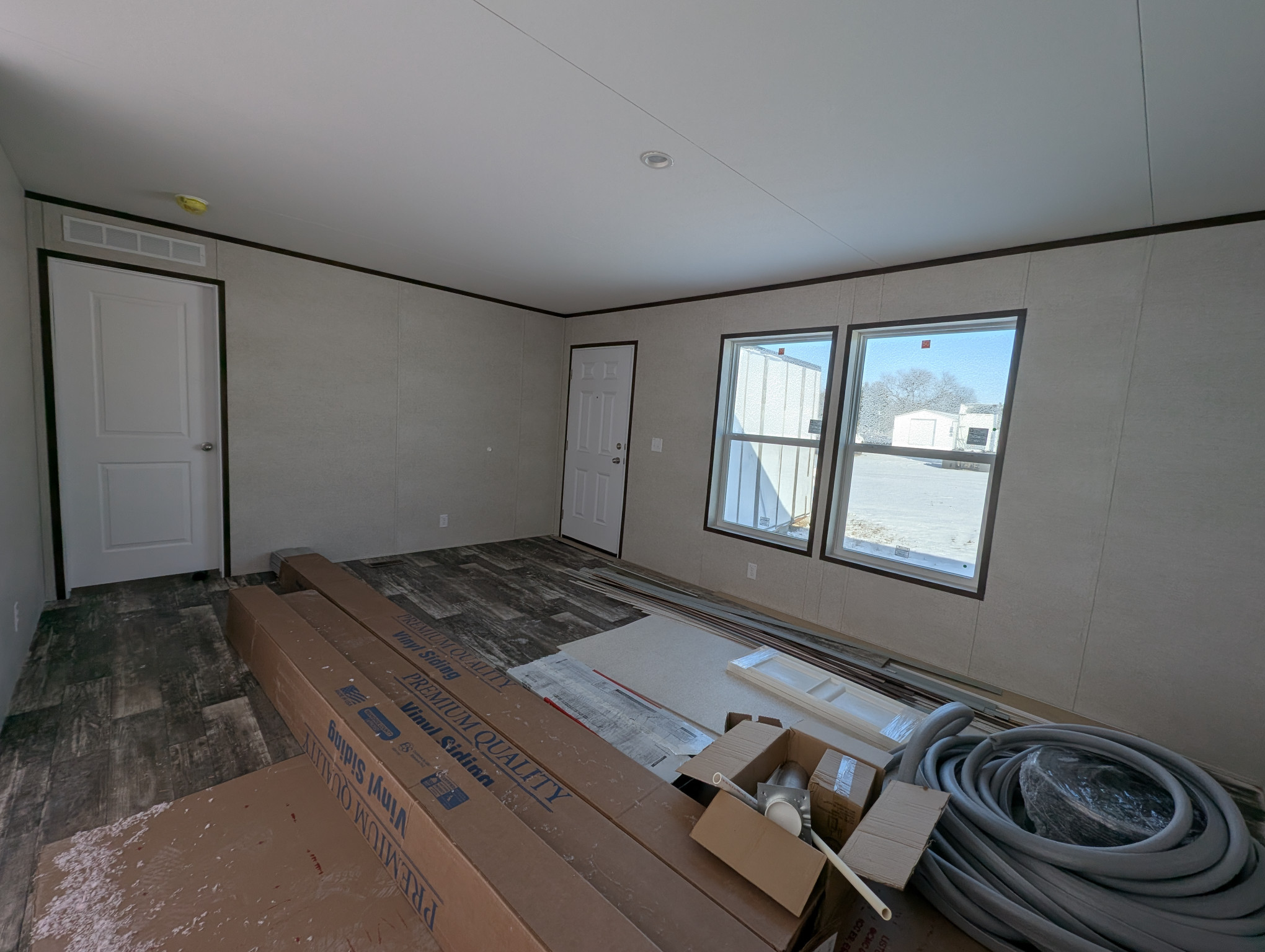 Family sized land-home package in 