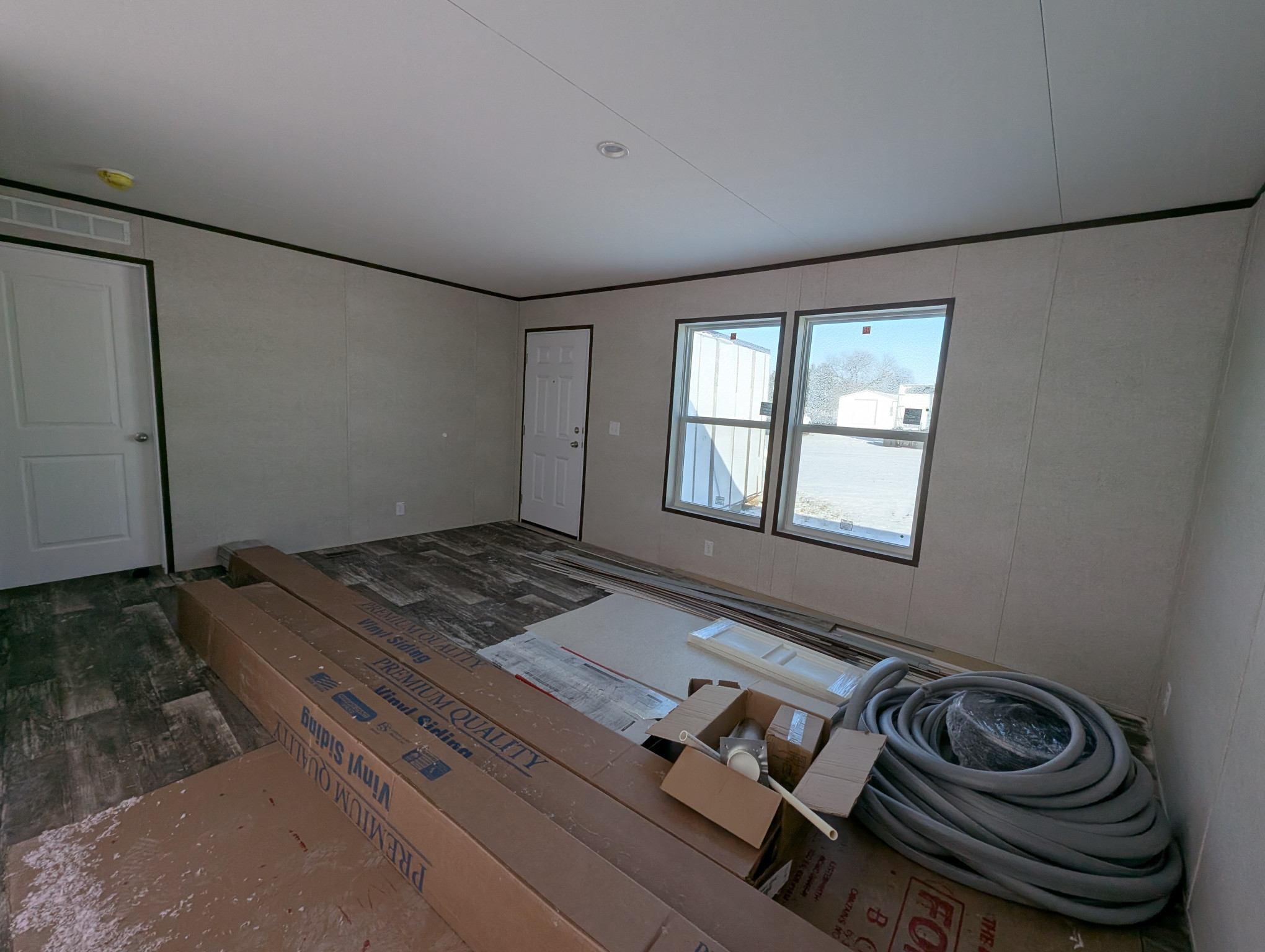 New prefab home in 
