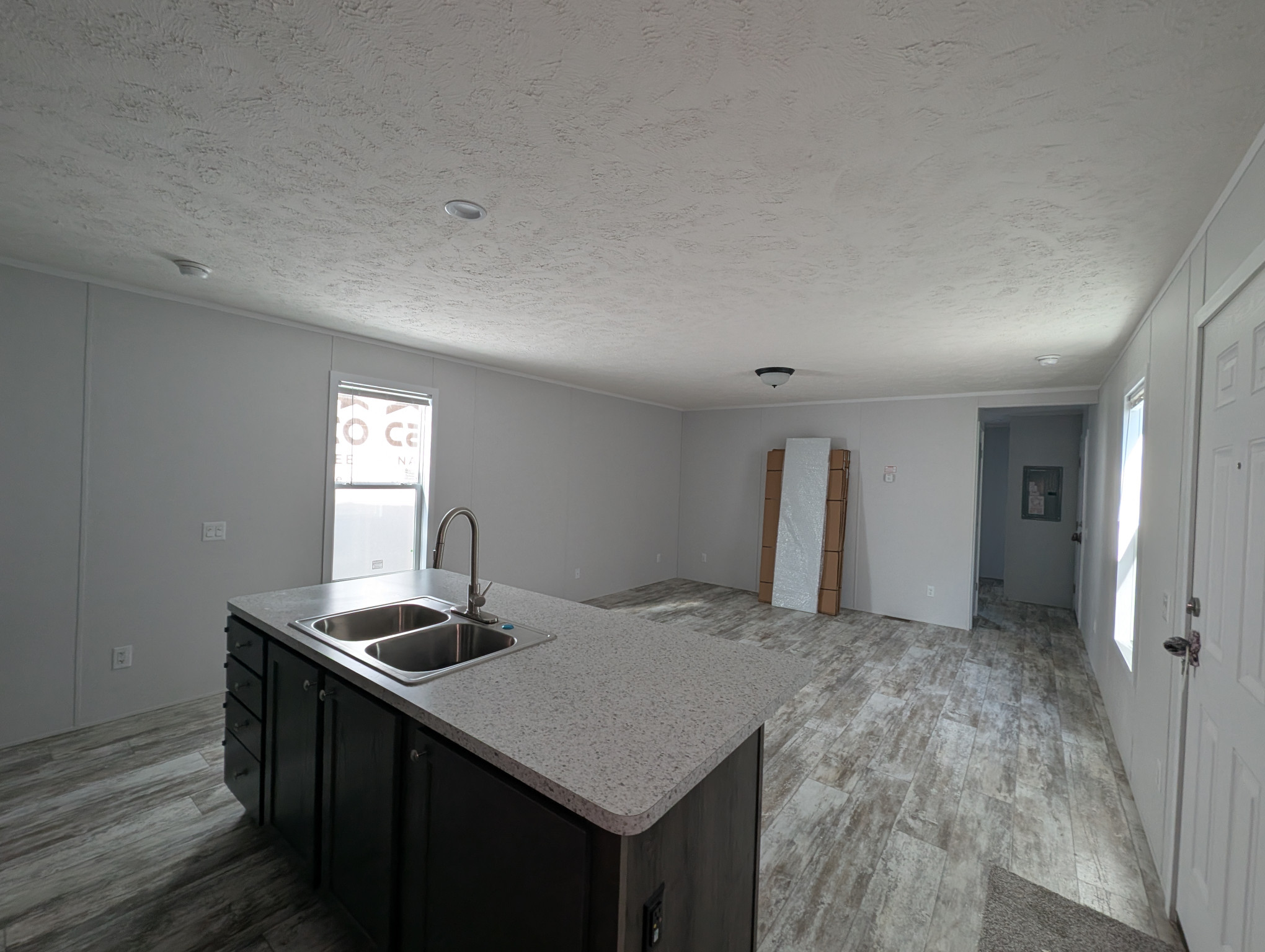 Modern mobile home in 