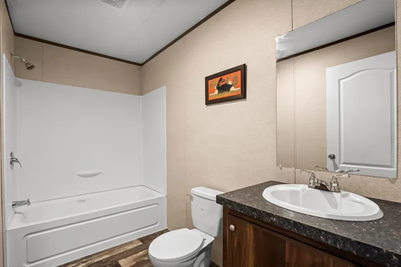 Modern double wide home in