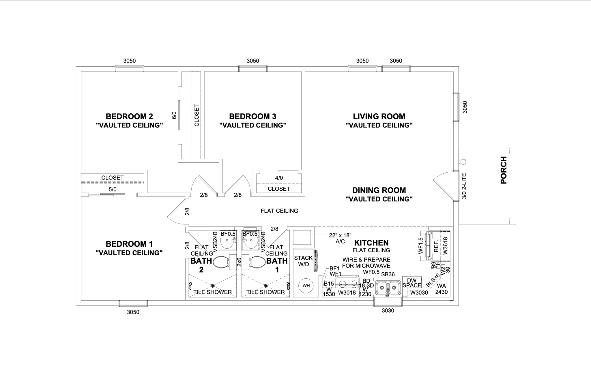 New manufactured home in