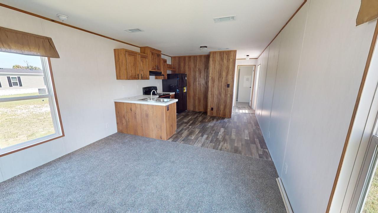 Financed mobile home in 