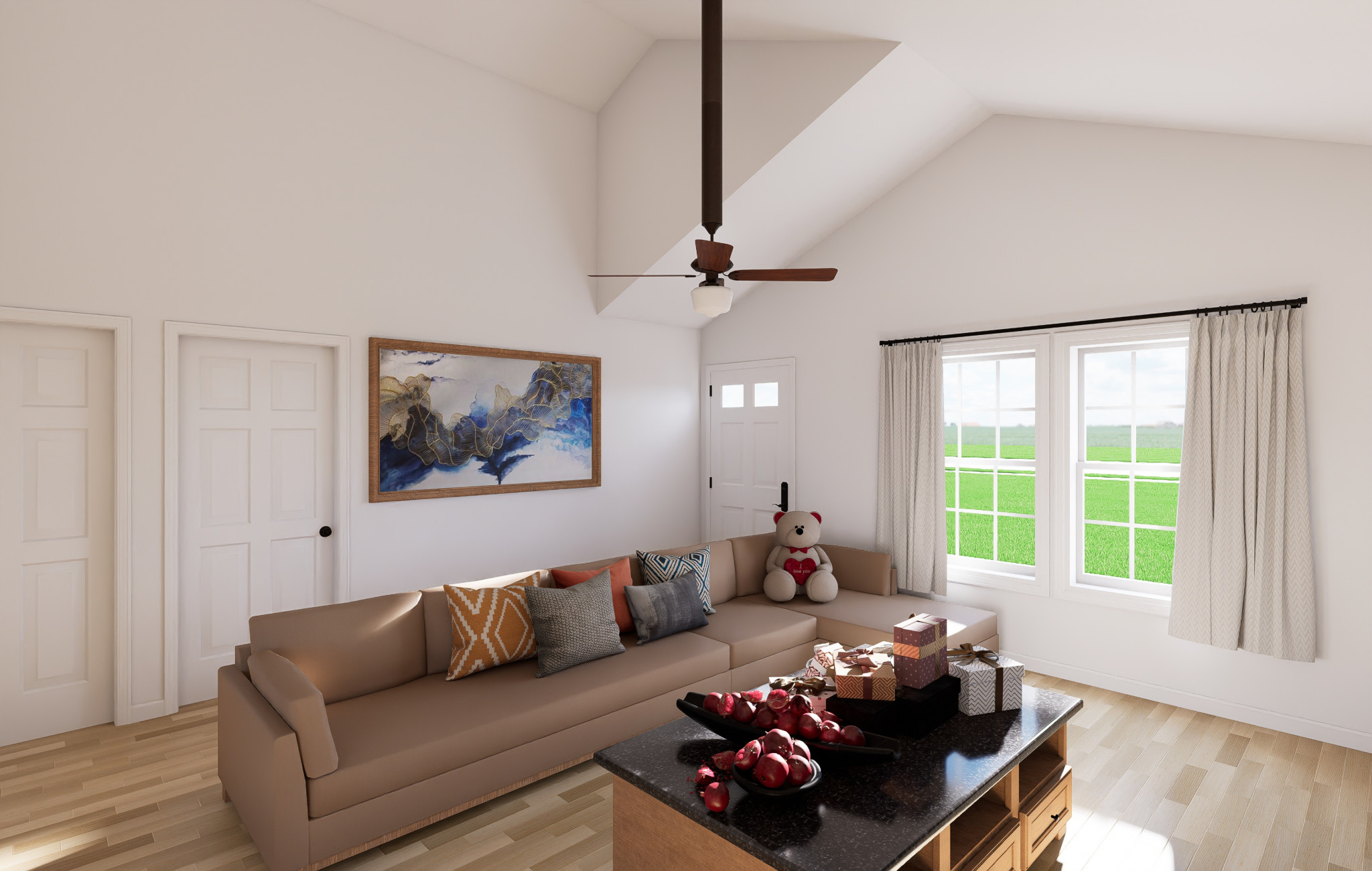 New site-built home in