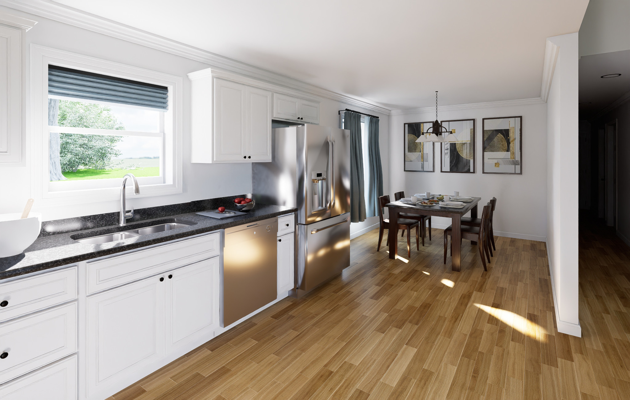 Energy efficient hurricane-resistant home in 
