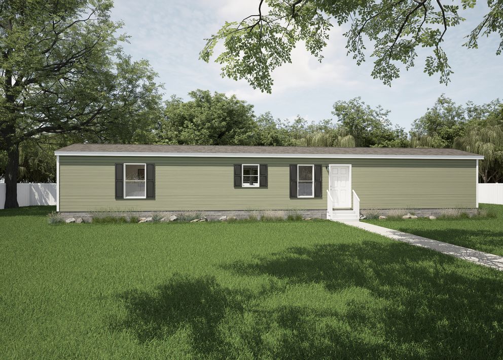 Farmhouse modular home in 