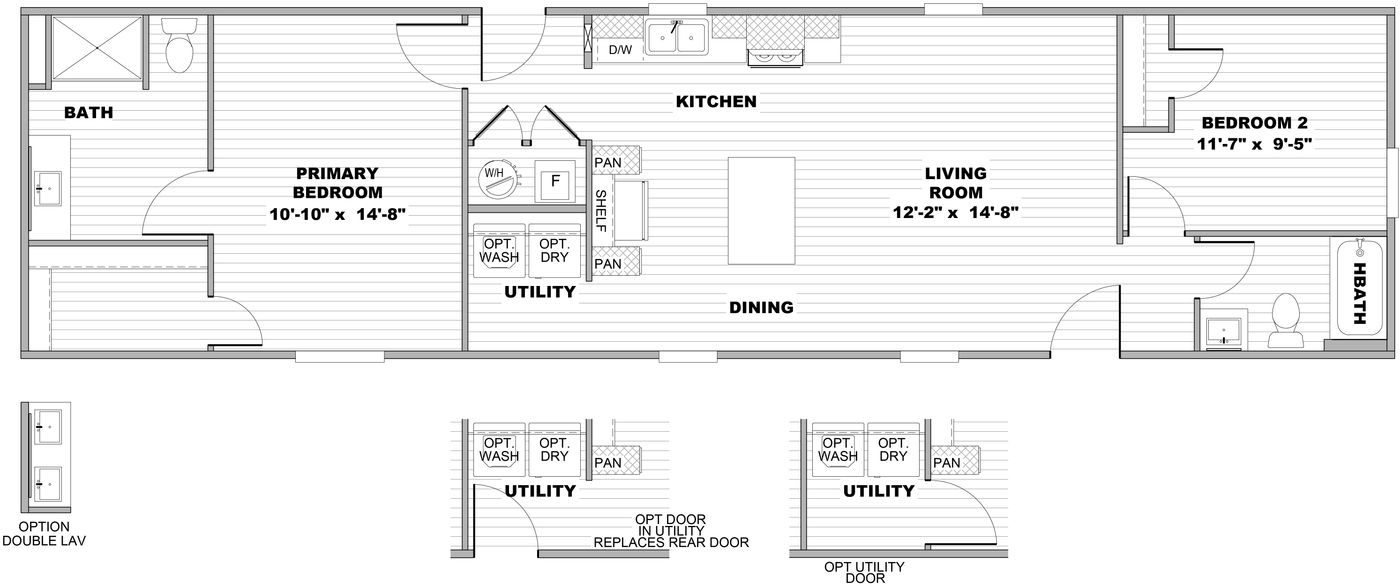 Financed single wide home in 