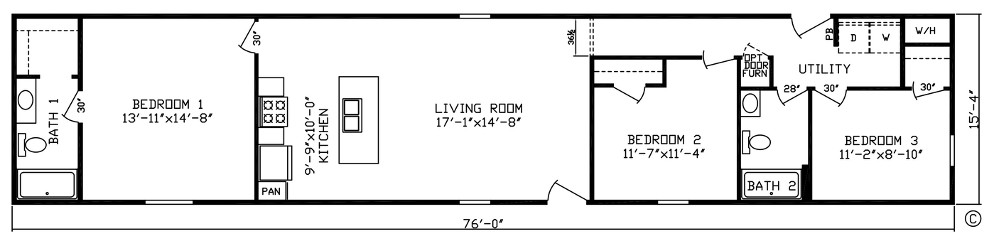 3-bedroom off-grid home in Ohio