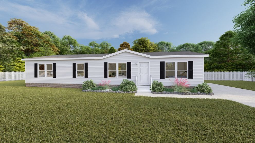 Modern single wide home in