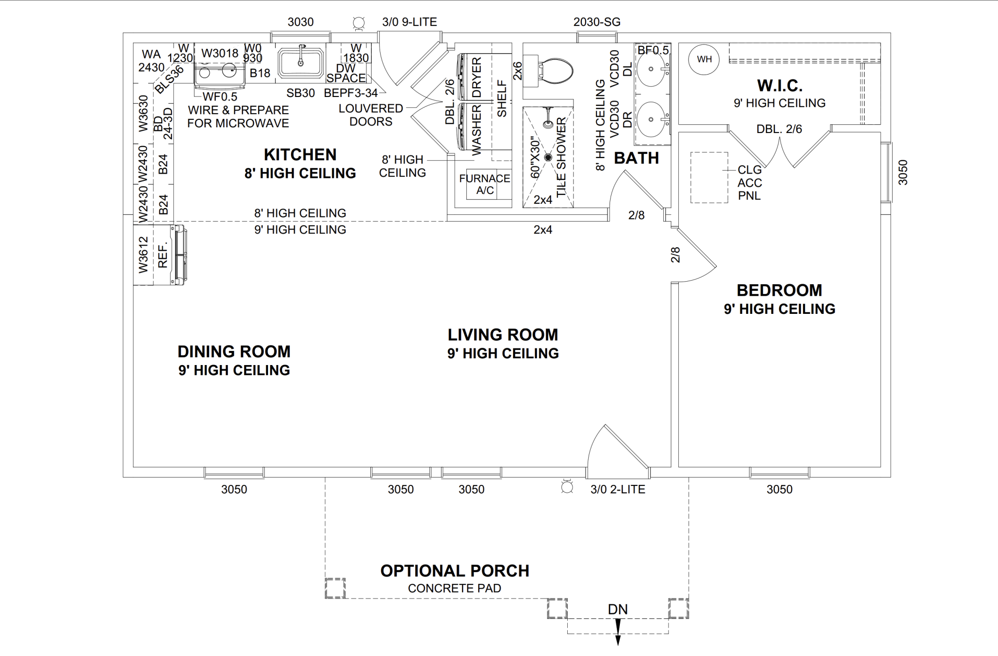 3-bedroom stick-built home in Ohio