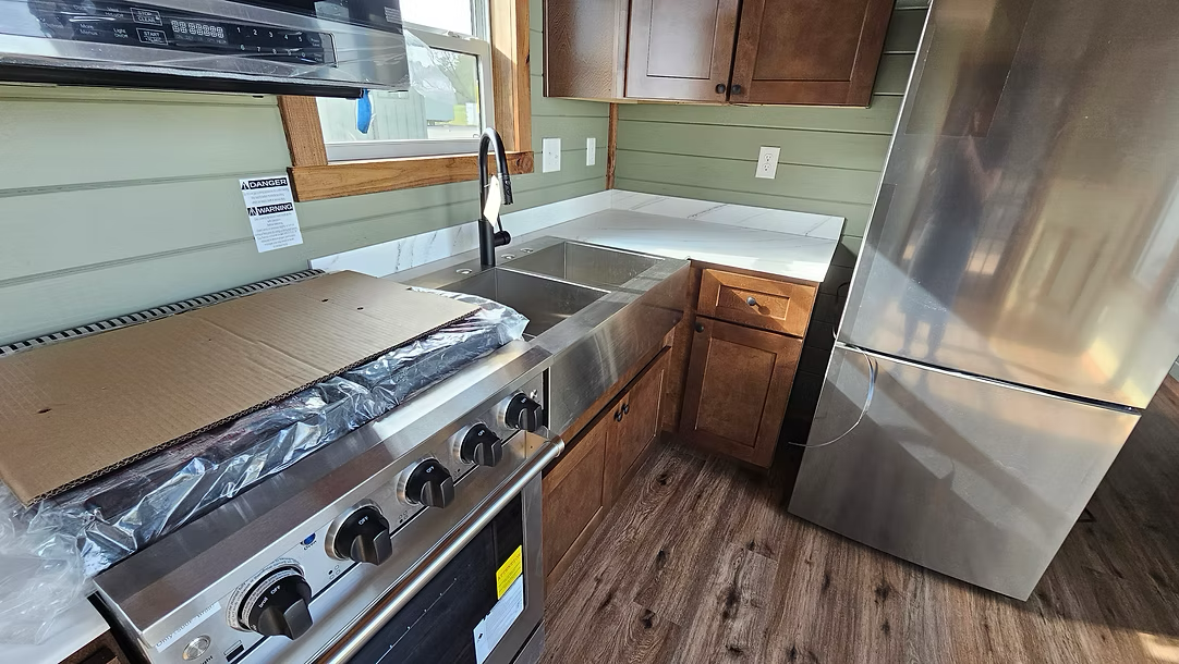 Modern modular home in 