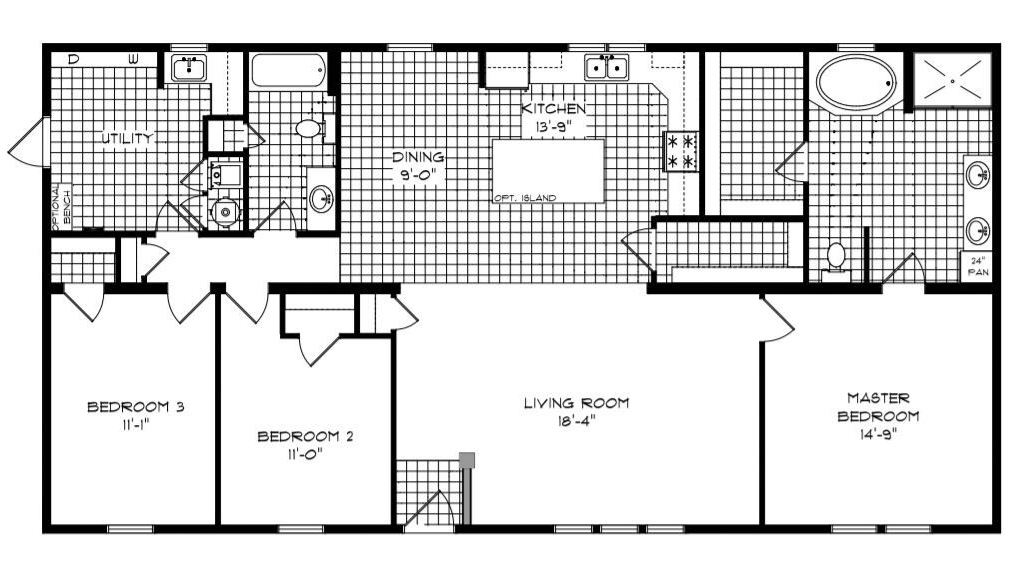 Financed land-home package in 