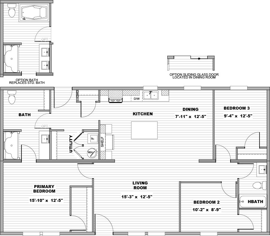 Factory direct double wide home in 